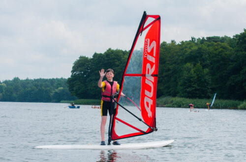 windsurfing