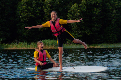 windsurfing