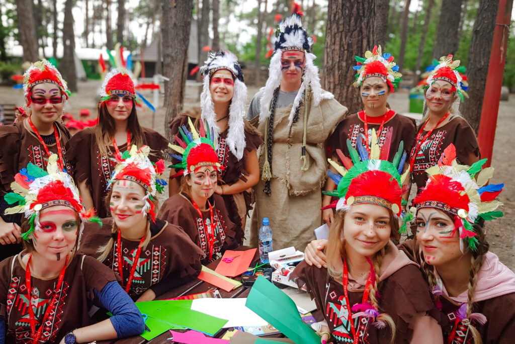odkrywcy świata - indiański dzień