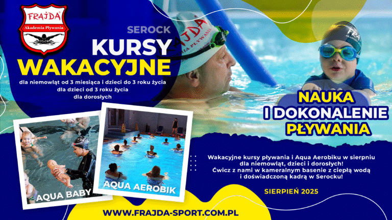 WAKACYJNE KURSY PŁYWANIA