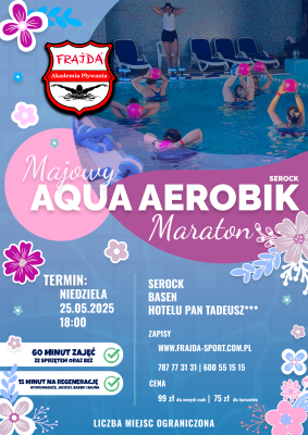 AQUA AEROBIK MAJOWY AQUA MARATON_frajda akademia pływania_serock